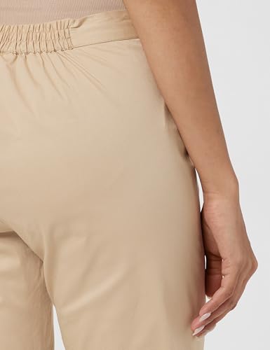 Image of BIBA Women Cotton Slim Solid Pants