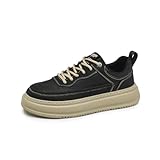 Men's Casual Shoes Dress Sneakers Leather Sneakers for Men Skate Shoes Tenis de Moda para Hombre