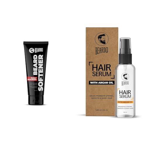 Image of Beardo Beard Softner & Beardo Hair Serum Combo
