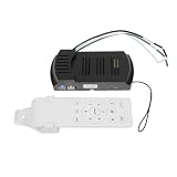BUTIFULSIC Kit Telecomando Wireless per Ventilatore da Soffitto Dc con Ricevitore e Controllo Lampada, Facile Installazione in Plastica, per Estivo in Casa