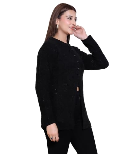 Image of Grand Line Winter wear Acrylic Lady Cardigan /Sweater for Casual and Evening outings