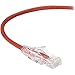 Black Box C6PC28-RD-07 CAT6 250-MHZ Stranded ETHERNET Patch Cable - UNSHIELDED (UTP), cm PVC, SNAGLESS