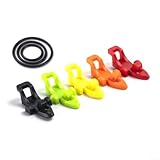 Zoom IMG-1 5 ganci per canna da Zoom IMG-1 5 ganci per canna da