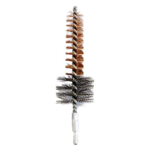 Birchwood Casey MSR ?hamber Brush 7.62 / .308 ?aliber | Durable Bronze & Steel 8-32 Bristles Versatile Gun Maintenance Cleaning Scrubbing Tool