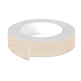 cyclingcolors 1x Kantenumleimer Kantenband aus ABS ohne kleber 23 mm x 5 m Dicke 0,8 mm Regal Möbelplatte Arbeitsplatte Holzlaminat, Amerikanischer Ahorn champagne