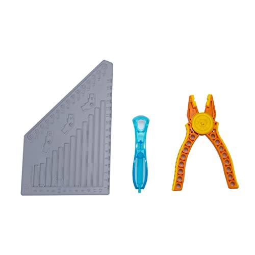 FATOX Bausteine Separator Baustein Werkzeugset Kompatibel mit Lego Street Szenen und Technic, Bausteine Trennvorrichtung Bauklotzzange Messgerät Set MOC Teilesatz für Meisten Baustein Cover