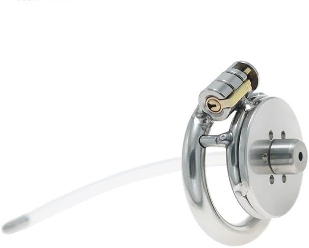 Men's Stainless Steel Flat cage, Comfort and Safety...