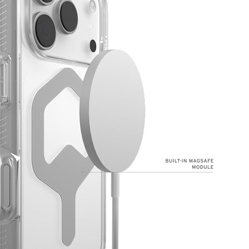 URBAN ARMOR GEAR UAG Designed for iPhone 17 Pro Case Plyo - Compatible with MagSafe Transparent Military Grade Protective Cover, Ice/Silver by URBAN ARMOR GEAR - Used condition - Image 4