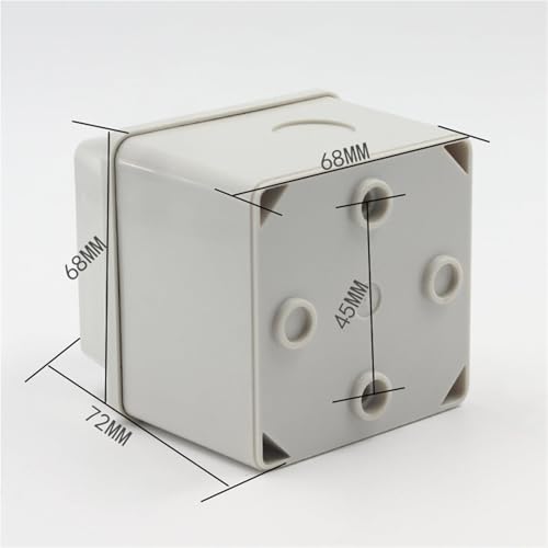 Interruptor conmutable LW26-20 C02 de alta durabilidad con caja protectora para 220V 2