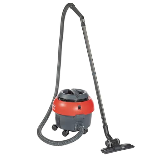 Cleanfix S10 Staubsauger 850 Watt - Staubsauger mit Kabel (10m) rot, Trockensauger