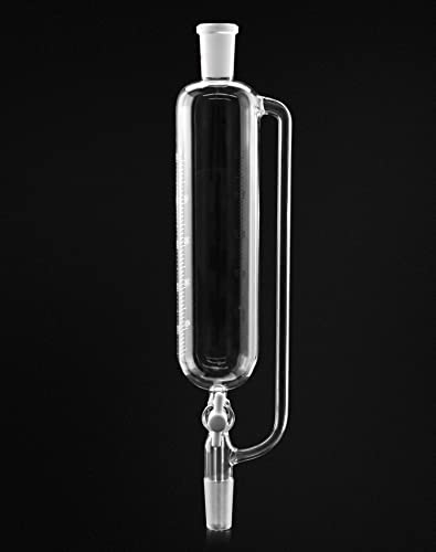 Qwork 500Ml Pressure Equalizing Graduated Addition Funnel, Borosilicate Glass Additional Graduated Dropping Funnel, 24/40 Connection Accurate Add Liquid, Laboratory Glassware #TOP4