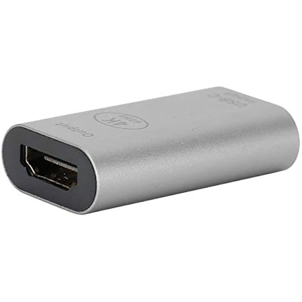 Naroote Adapter Typu C o Wysokiej Wydajności 4K 60 Hz dla Systemu Obudowa ze Stopu Aluminium