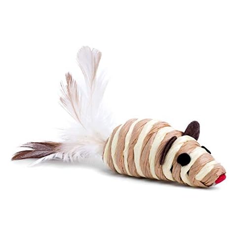 Petface Sisal Mouse Cat Toy with Catnip Cover
