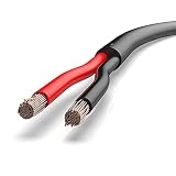 AUPROTEC FLRYY Okrągły Kabel Samochodowy 2 x 4,0 mm², 20 m - Elastyczny, 2-Pinowy Do Przyczepy, Różne Zastosowania