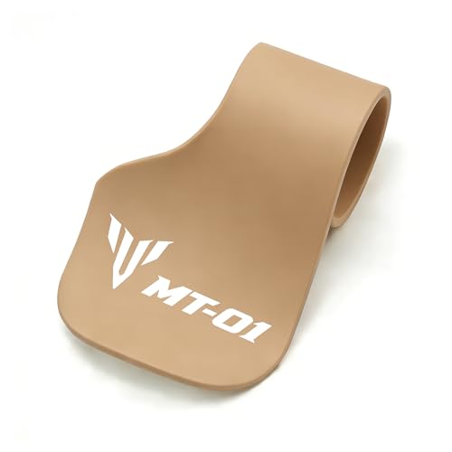 Poignée de guidon de moto confortable pour longs trajets en Yamaha MT-01 marron