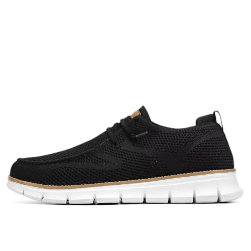 Image of Socviis Mens Slip-on Loafers Comfortable Boat Beach Shoes Mesh Casual Walking Sneakers