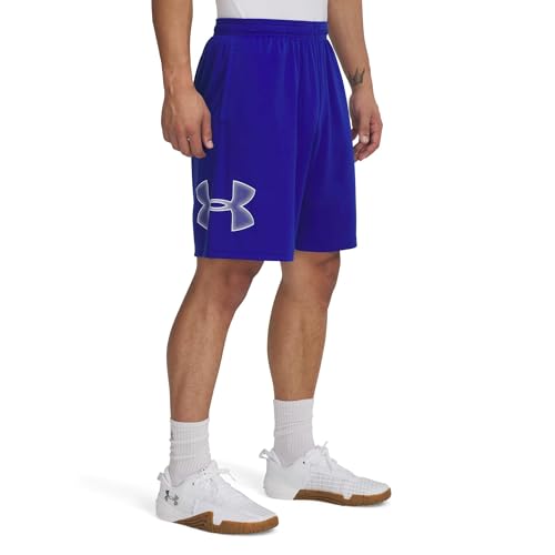 Image of Under Armour Men's Tech Graphic 10 inch Shorts, (403) Royal / / White, 4X-Large