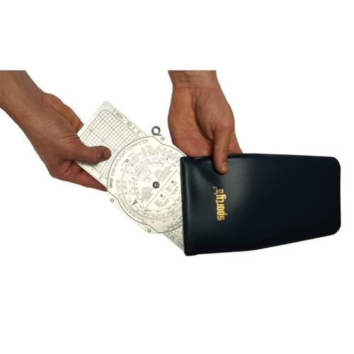 Computadora de Vuelo Manual Sporty’s E6B de Aluminio miniatura 6