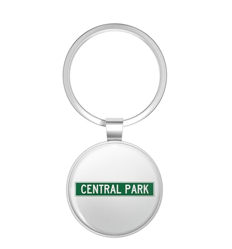 Glover Trading Central Park Metal Double Sided Key Chain Keychain