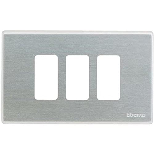 Bticino S503/13X/2 Magic Kit, Placche a 3 Moduli