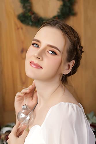 Sterling Silver Hoop Earrings for Women - Gold Hoop Earrings - Hoop Earrings Set - Thin Light Polished Round Post Click-top Hoops Earring for Women Men, 12-20mm Diameter, 1-3 Pairs Jewelry Sets4