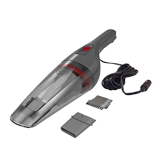 BLACK+DECKER dustbuster 12V DC QuickClean Car Handheld Vacuum, Grey (BDH1200JVAV) #1