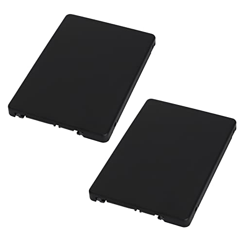 Aserate 2X Mini Pcie mSATA SSD -2.5C`SATA3A_v^[J[hAP[Xt 7 mm ubN