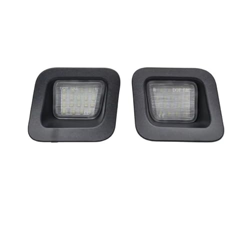 Luz matrícula LED evita multas RAM 1500 2500 bombilla impermeable blanca 12V