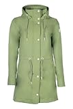 Frontblende mit Druckknöpfen HKM Damen Ohio Reitjacke, Jade, XL