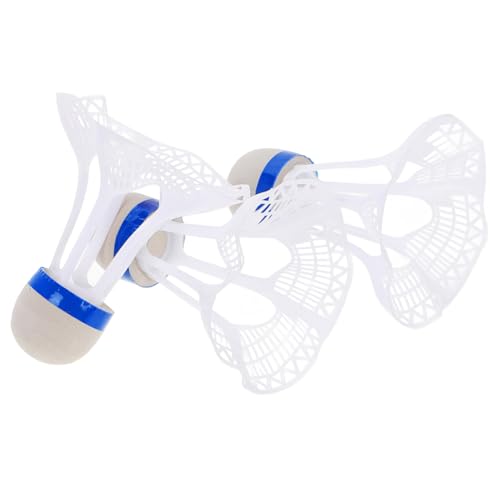 GALPADA High Performance Nylon Badminton Balls 3 Pieces Shuttlecock Training Set Weather Proof for Play