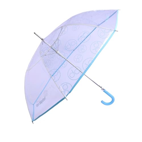 DON ALGODON Parapluie Femme Résistant au Vent, Ouverture Automatique, Design Raffiné Bleu