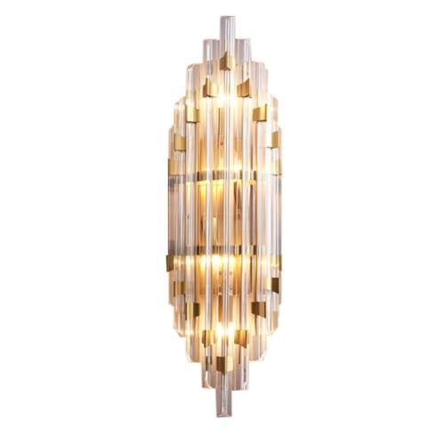 UOPYNE Mid Century Crystal Wall Sconce, European Style Minimalist Wall