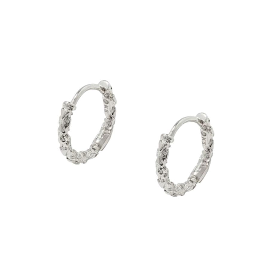 Kendra Scott Women's Maeve Huggie Earrings in Silver