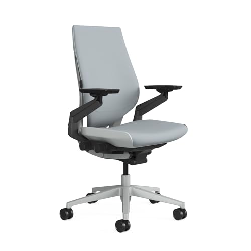 Image of Steelcase Gesture Office Chair - Ergonomic Work Chair with LiveBack Technology - 360 Degree Rotating Arms | 12-Year Warranty