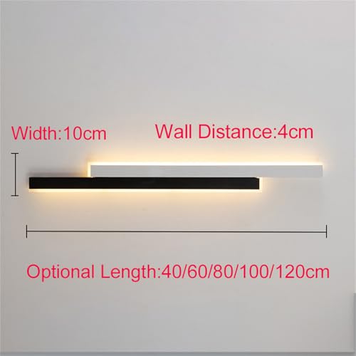 Lámpara de pared larga LED para iluminar con estilo el pasillo o dormitorio 2