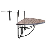 table ronde mosaique jardiland Taille totale : 76 x 56 x 64 cm (L x l x H)