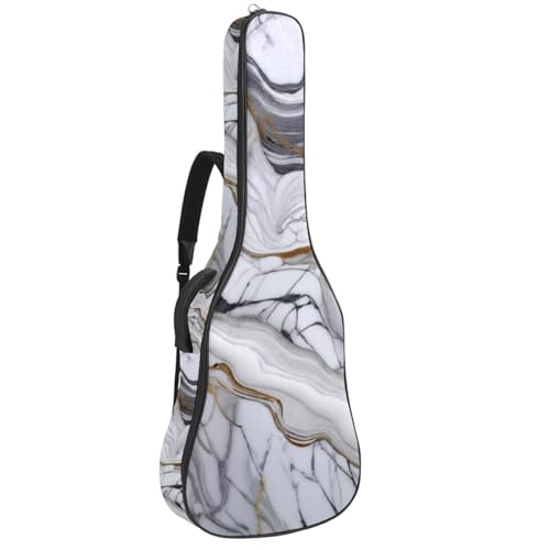 Housse imperméable avec plusieurs poches pour guitare acoustique 40"