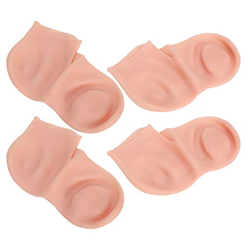 2 Pairs Moisturizing Heel Socks, Foot Care Socks, Moisturizing Anti‑Cracking Exfoliating Foot Care Elastic Socks for Dry Skin Cracked Foot(XL(42-44))