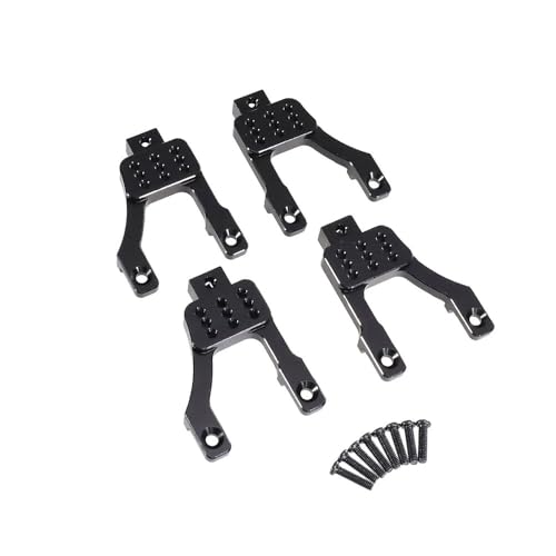 Support de suspension avant et arrière en métal voiture RC 1/12