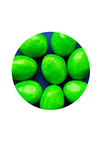 Boston America Dragonball Z Senzu Beans Candy 1 Collectible Korin Drawstring Bag Sour Green Apple Flavored Candy Green, Brown 2 Ounce (Pack of 1)