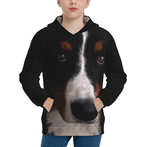 Australian Shepherd Boy, Girls Sports Shirt Youth Pullover Fashion Hooded Sweatshirt3
