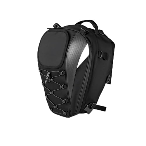 ¿Buscas capacidad? Mochila para casco de motocicleta expandible
