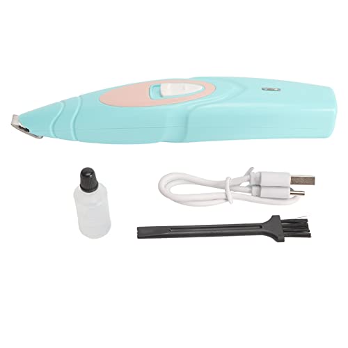 Dog Grooming C, Clippers Professional Low Noise Electric Hair of Paws Eyes Ears Face Rechargeable Pet Trimmer for Dogs Cats Pets Cordless (Blue)