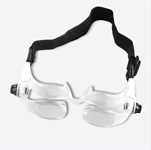 Lunettes Loupe 1.5X 3.8X pour regarder la télévision et lire sur smartphone