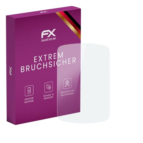 atFoliX Plastic Glass Protective Film compatible with Bryton Rider S510 Glass Protector, 9H Hybrid-Glass FX Screen Protector