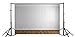 Laeacco Empty Room Architectural Background 10x8ft Vinyl Photography Background Wooden Floor Classic Gray White Wall Backdrop Houses Flats Interior Vintage Gray White 3D Blank Decor Elegant Backdrop