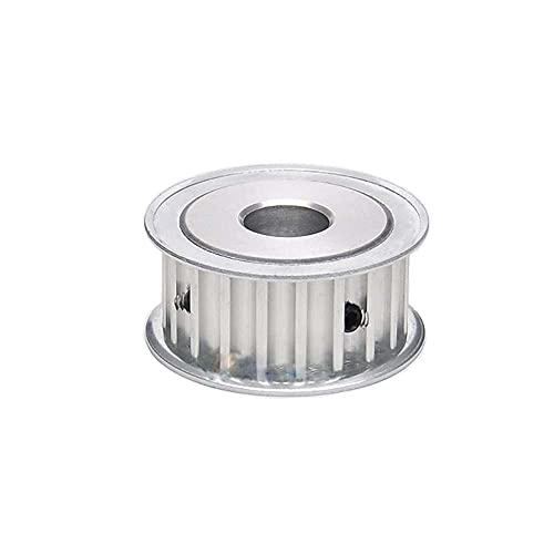 8M 20Teeth Timing Belt Drive Pulley 12.7mm Bore 8mm Pitch For 30mm Width Belt 8M20T Synchronous Wheel without Step Aluminium Alloy (tooth width: 32mm, bore: 12.7mm)