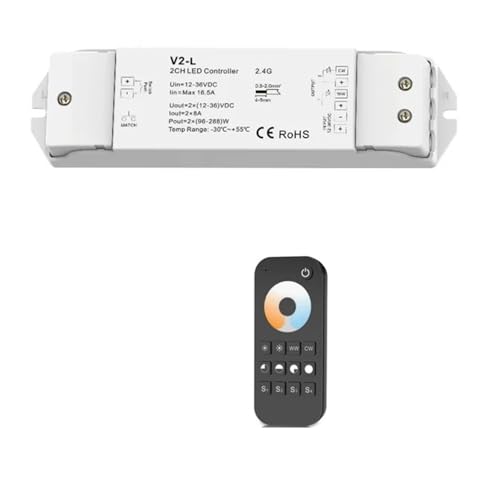 Variateur CCT 12V 24V V2-L intelligent pour changer la température de couleur