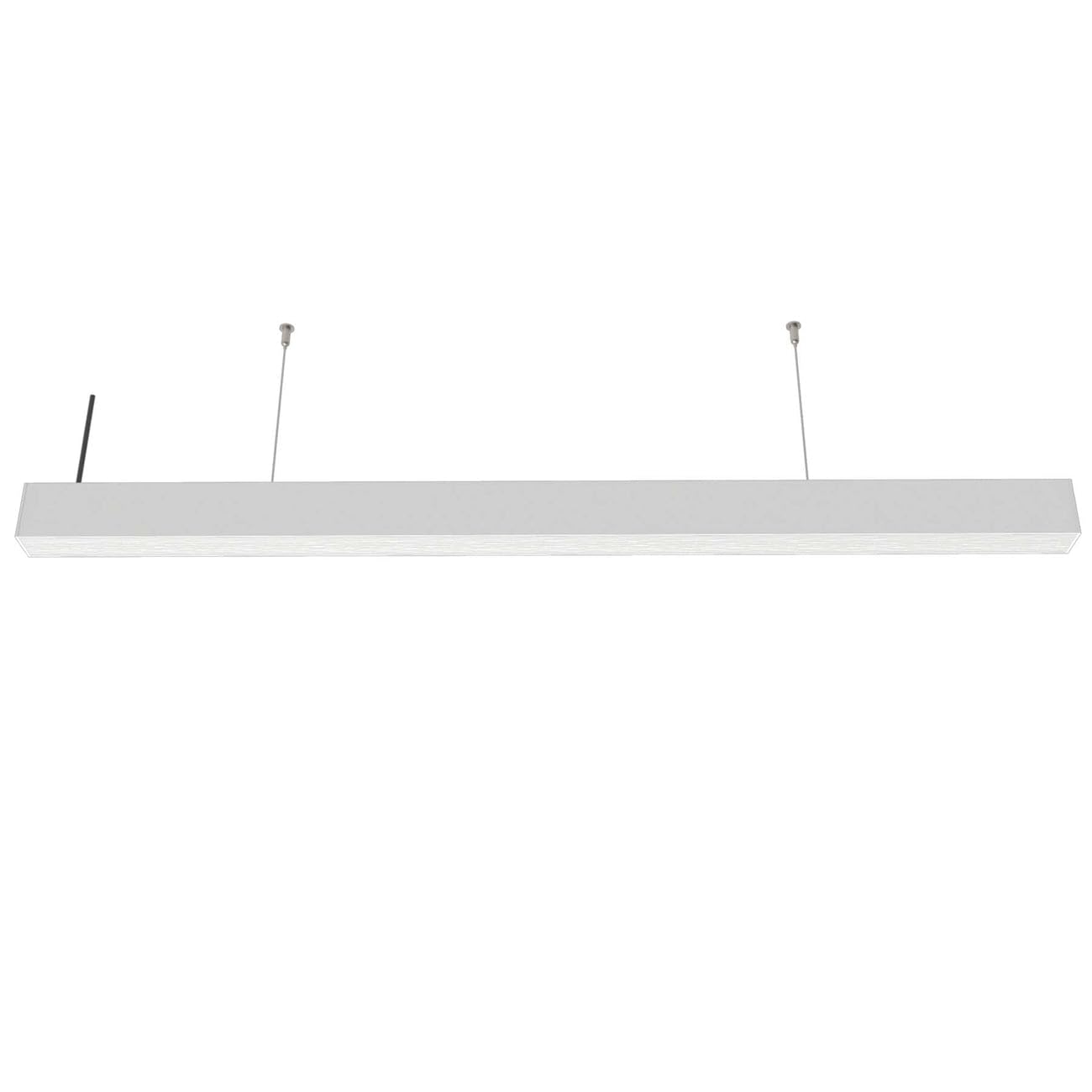 G.W.S® White 4FT 120CM 40W, LED Surface Mounted/Suspended Linear Light with Toolless Locking System, 3CCT 3000K/4000K/6000K 1-10V Dimming, for Kitchen Dining Room & Office — image 1