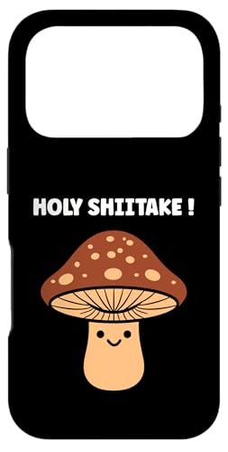 Funny minimalist mushroom simple holy shiitake �X�}�z�P�[�X iPhone 17 Pro �p